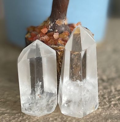 Natural Himalayan Quartz Crystal Points - Soul Sparks