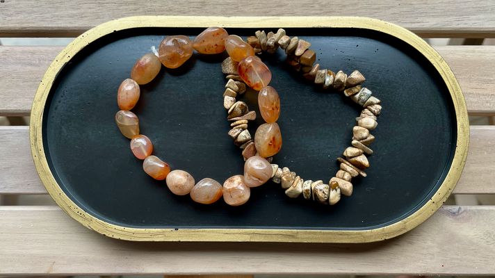 Natural Petite Tumble Bracelets - Soul Sparks